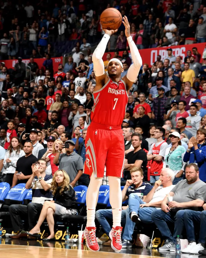 mk体育官网-晒出标志性跳投！NBA官方庆祝并预热安东尼入选名人堂