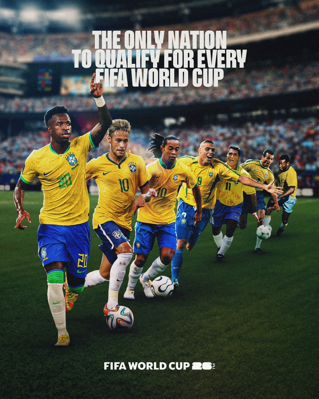 MK体育-含金量还在上升！五星巴西23届世界杯全勤 四星意大利连续3届缺席